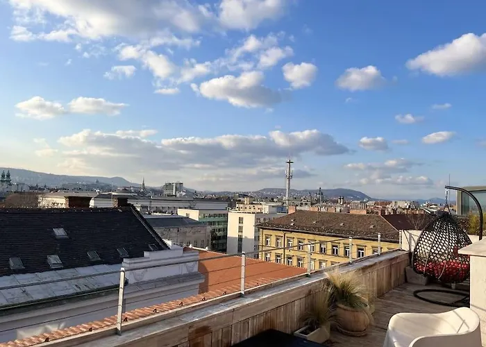 Appartement Rooftop Tiny With Shared Jacuzzi And Private Balcony Mk2 *